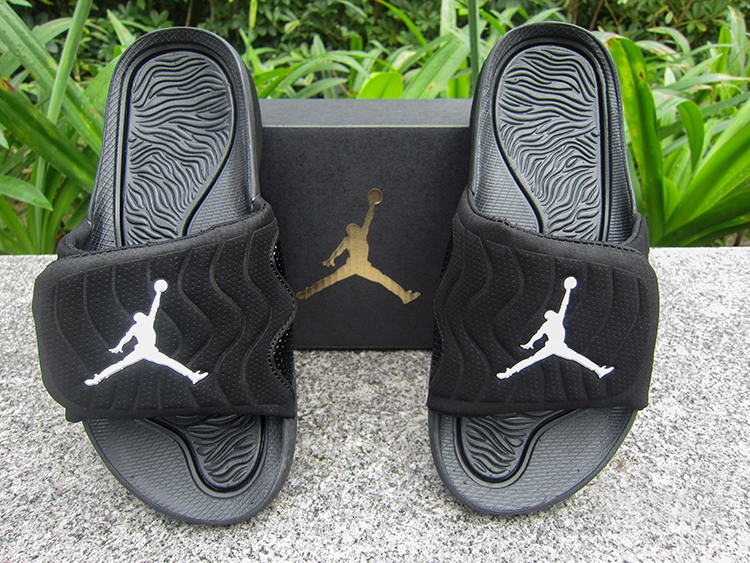 Women Jordan Hydro V Retro Black - Click Image to Close